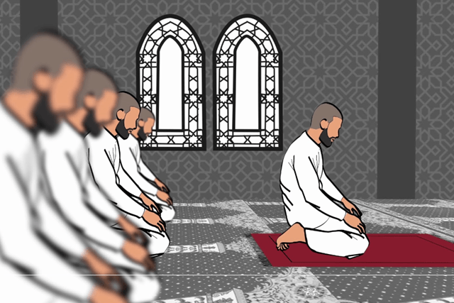 صلاة الجمعة ركعتان، يجهر فيهما الإمام بالقراءة.