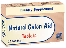 ناتشيورال كولون أيد اقراص مُكمل غذائي Natural Colon Aid Tablets