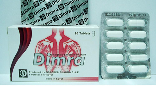 ديمرا اقراص – لعلاج التشنجات والالام العضلات Dimera Tablets