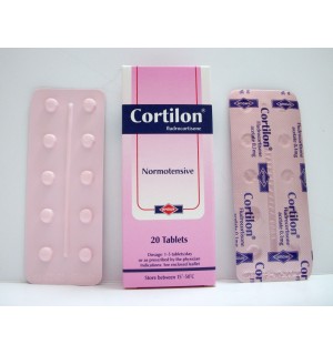 كورتيلون اقراص لعلاج ضغط الدم المنخفض Cortilon Tablets