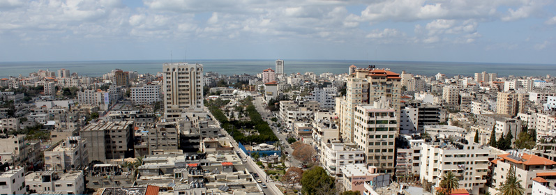 مساحة غزة كم وأراضي معلومات