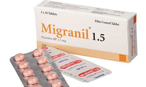ميجرانيل اقراص – للعلاج والوقاية من الصداع النصفى Migranil Tablets