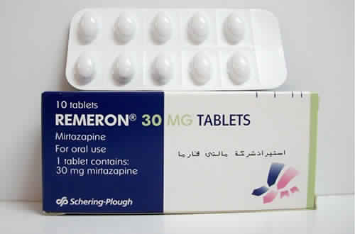 ريميرون لعلاج حالات الاكتئاب الشديدة Remeron Tablets