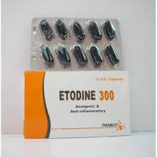 إيتودين كبسول مُسكِّن للآلام،مُضاد للروماتيزم Etodine Caps