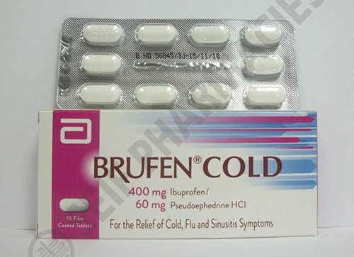 دواء بروفين كولد شراب  لعلاج نزلات البرد والانفلونزا Brufen Cold