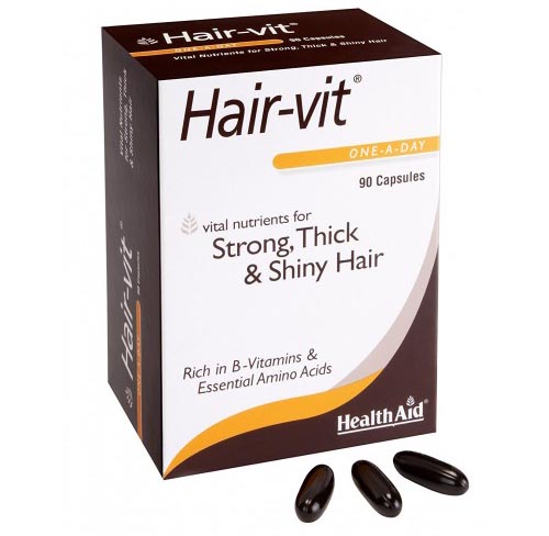 دواء هيرفيت كبسولات لمعالجة الشعر والاظافر Hair Vit Capsules