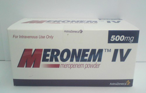 امبولات ميرونيم مضاد حيوي واسع المجال Meronem Ampoules