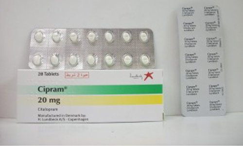اقراص سيبرام أقراص لعلاج الاكتئاب والوسواس القهرى Cipram Tablets