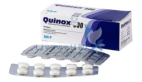 اقراص كينوكس مضاد حيوى واسع المجال Quinox Tablets