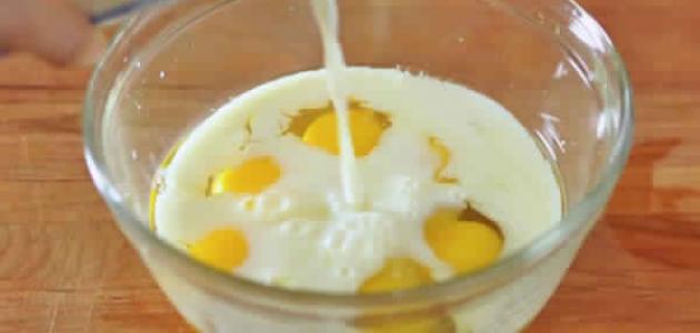 فوائد البيض مع الحليب